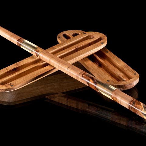 Foldable Magic wand with storage box unfolded